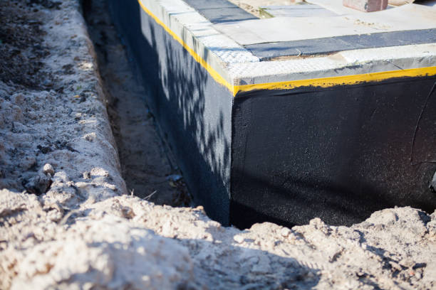 Residential Emergency Waterproofing installation at a Washington, NJ home by SJ Waterproofing Pros