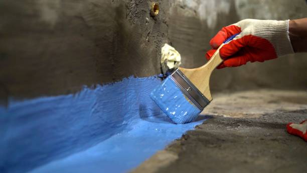 Commercial Emergency Waterproofing project at a Washington, NJ business property by SJ Waterproofing Pros